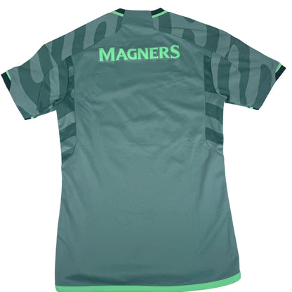 Celtic 2023/2024 Third Football Shirt Small — full back view