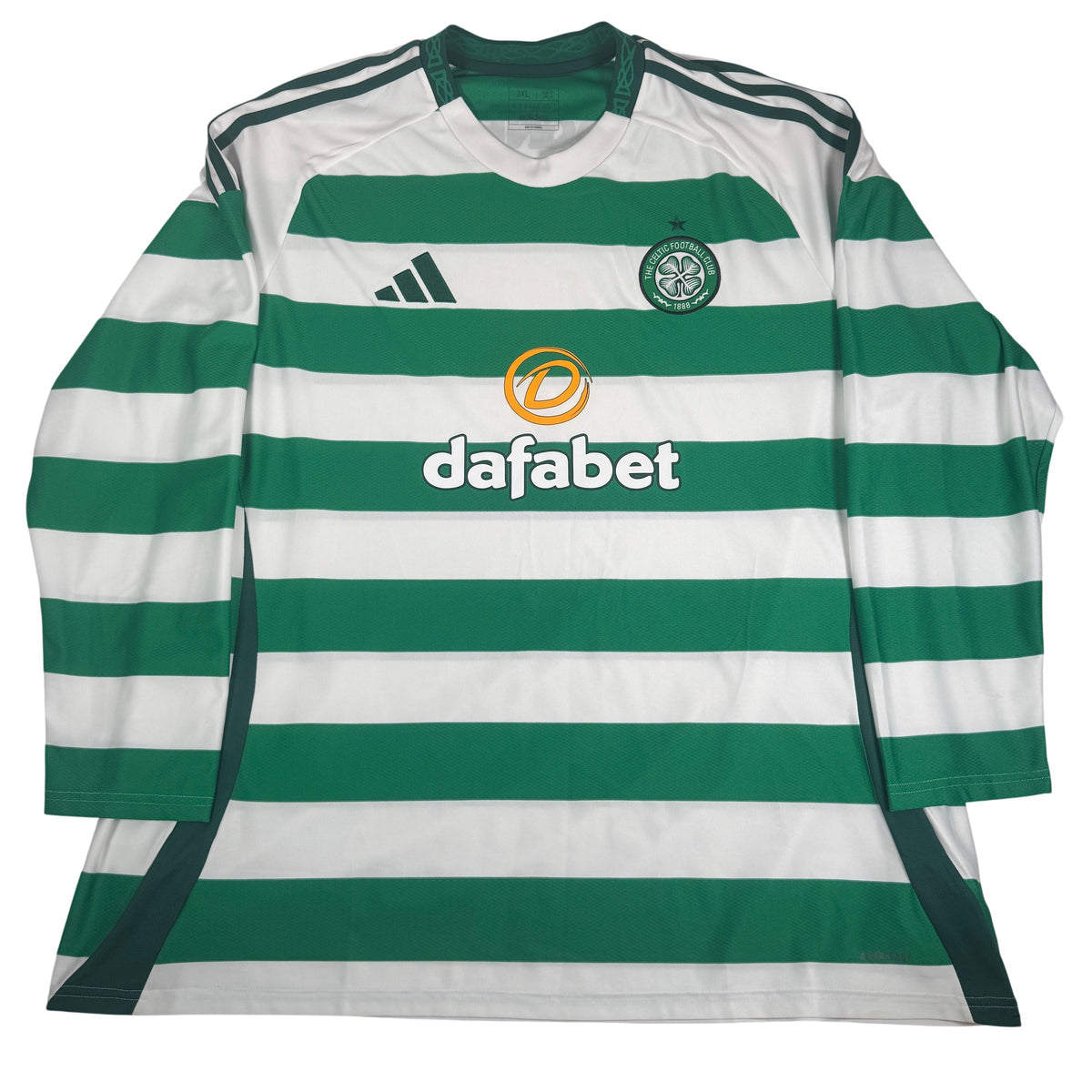 Celtic 2024/2025 Home Long Sleeve Football Shirt 3XL