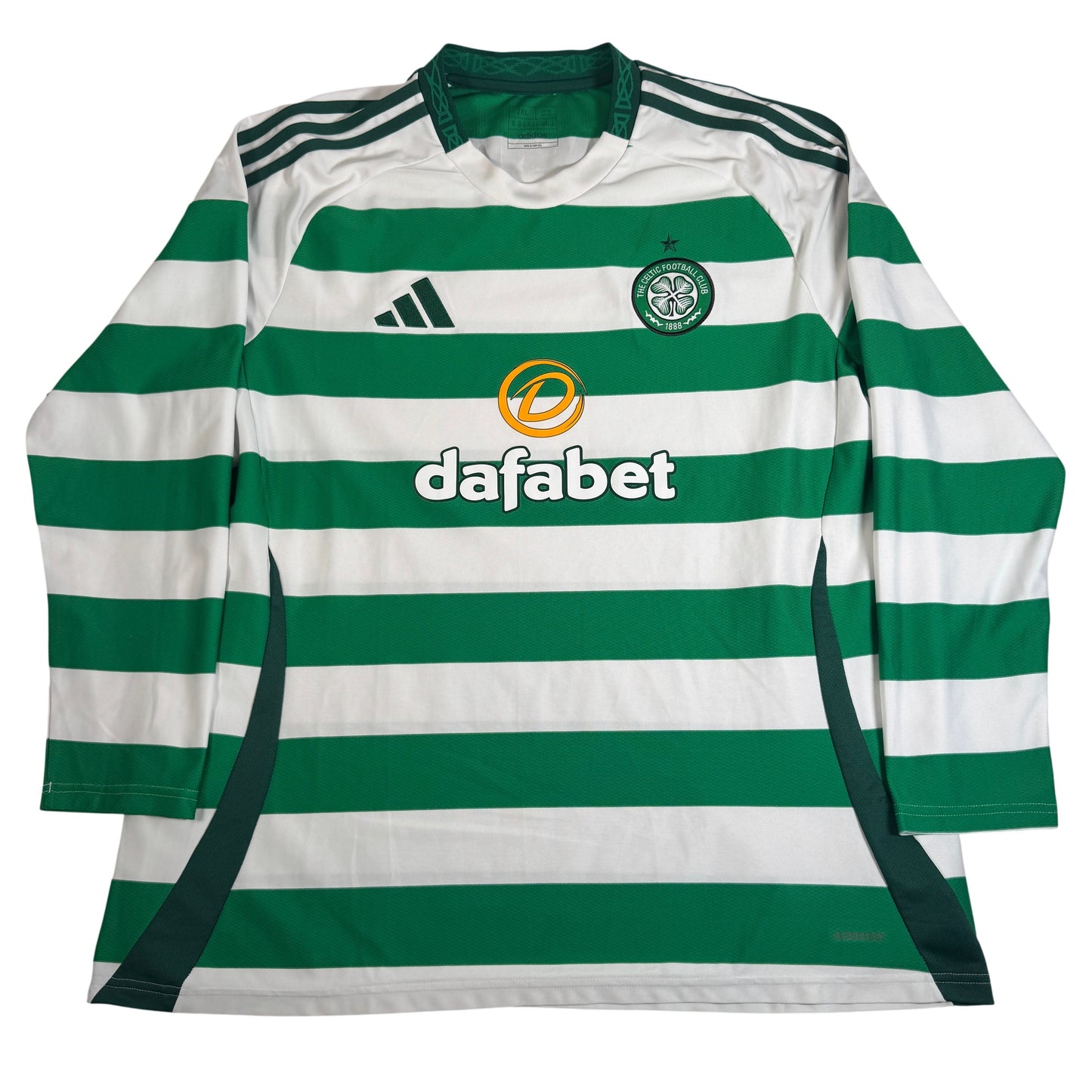 Celtic 2024/2025 Home Long Sleeve Football Shirt XXL