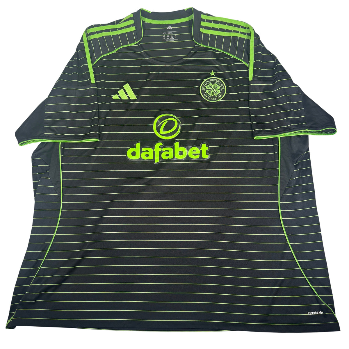 Celtic 2025/2026 Away Football Shirt 4XL