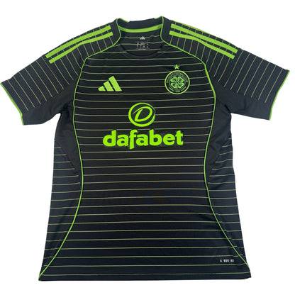 Front of Celtic 2025/2026 away football shirt, size Medium