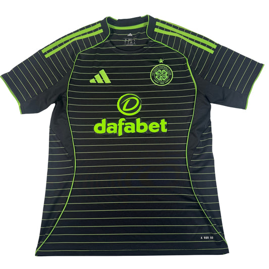 Front of Celtic 2025/2026 away football shirt, size Medium