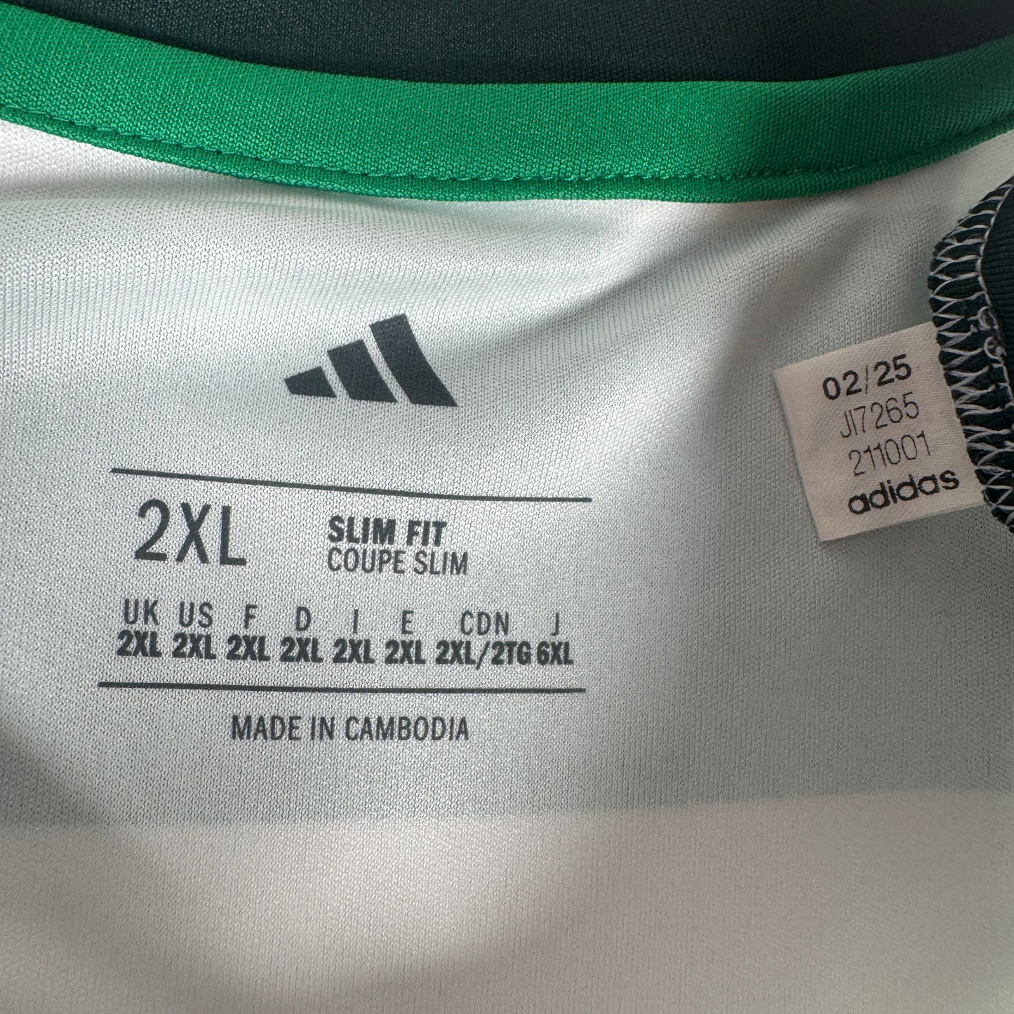 Celtic 2025/2026 Home Football Shirt 2XL – Football Shirt Kingdom