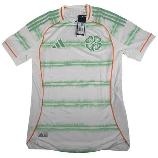 Front of Celtic 2025/2026 third football shirt, size Small