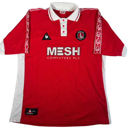 Front of Charlton Athletic 1998/1999/2000 home football shirt, size Large