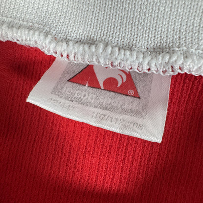 Size label inside Charlton Athletic 1998/1999/2000 home football shirt, size Large
