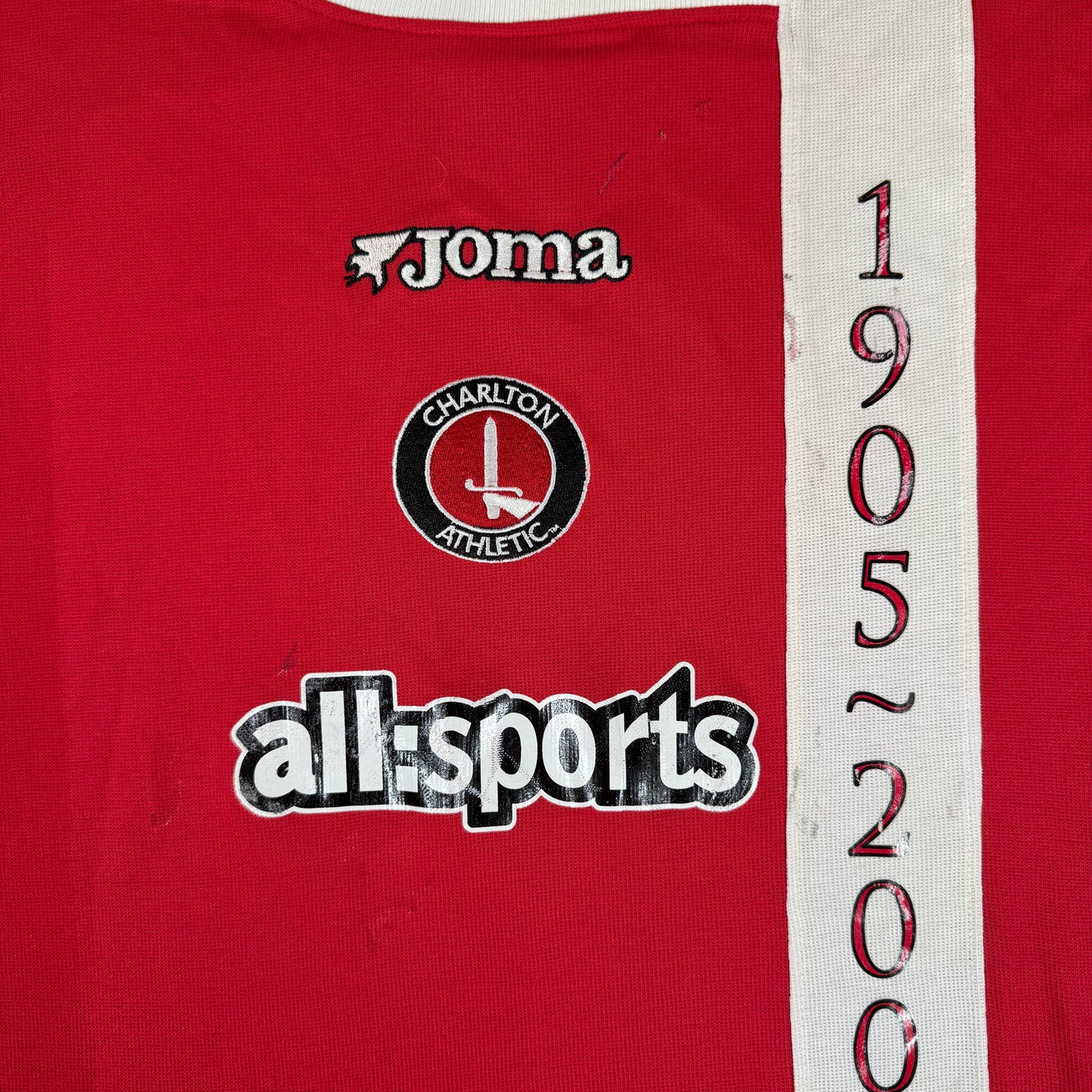 Charlton Athletic 2005/2006 Centenary Long Sleeve Home Football Shirt Medium – Football Shirt Kingdom