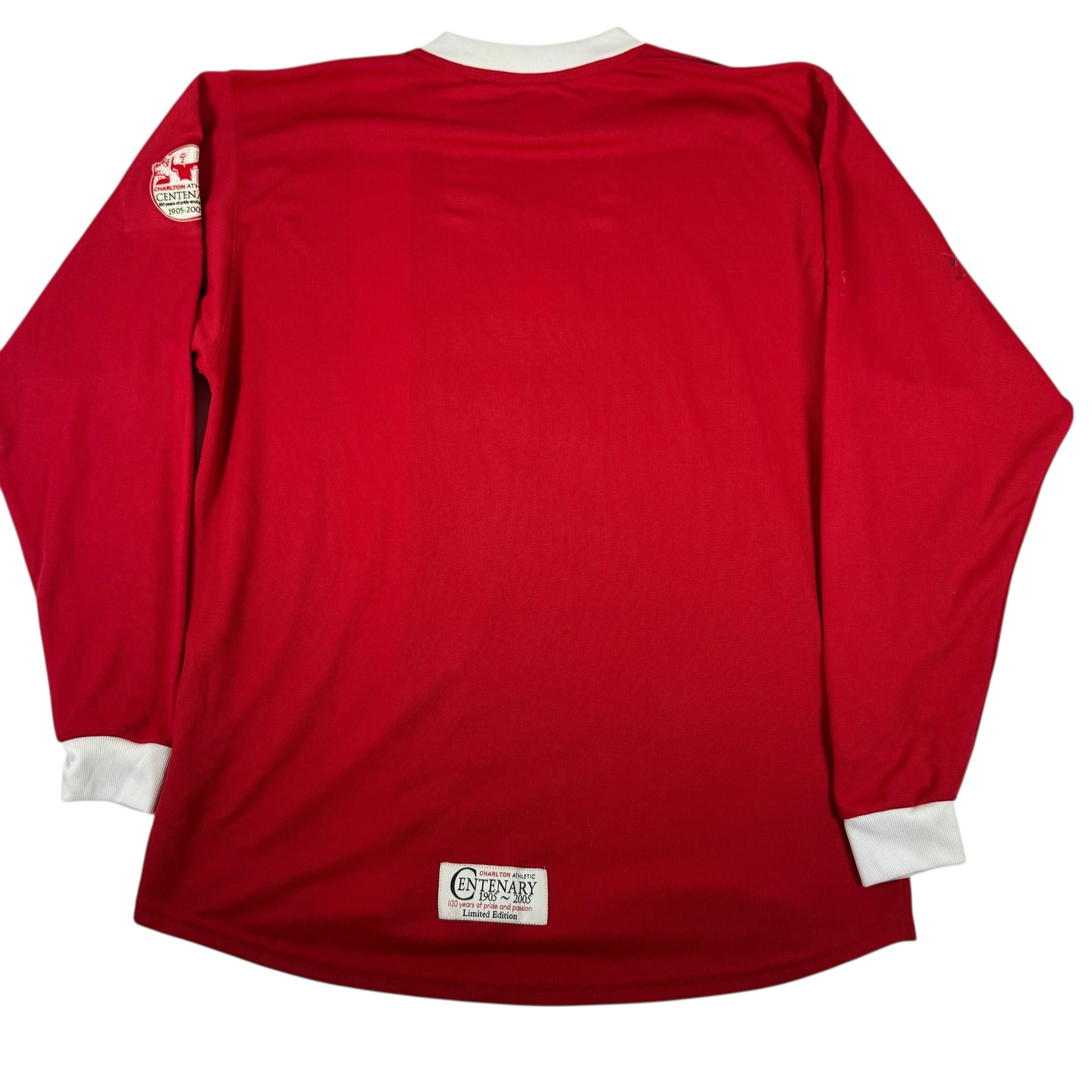 Charlton Athletic 2005/2006 Centenary Long Sleeve Home Football Shirt Medium – Football Shirt Kingdom