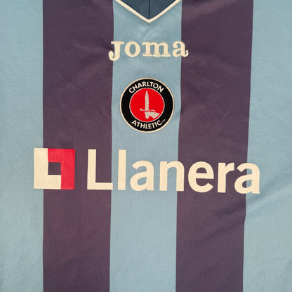 Charlton Athletic 2007/2008 Away Football Shirt XS — front close-up