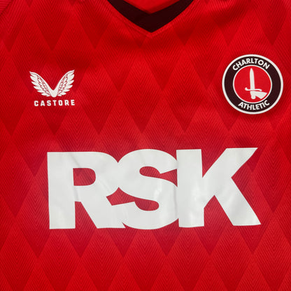 Charlton Athletic 2022/2023 Home Football Shirt 3XL — front close-up