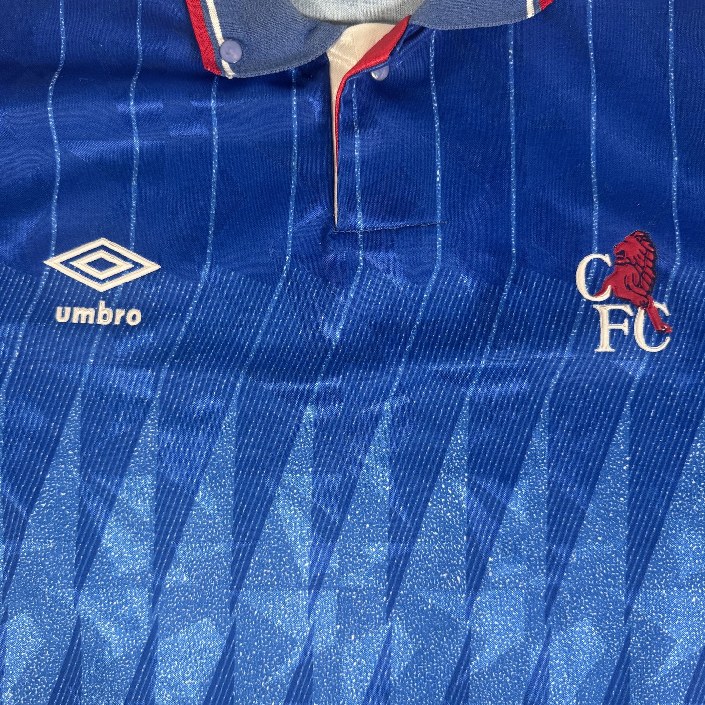 Chelsea 1989/1990 Home Football Shirt Medium
