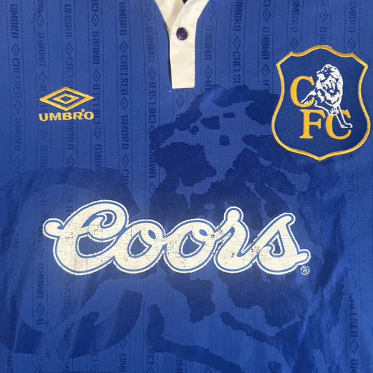 Chelsea 1995/1996/1997 Home Football Shirt XL