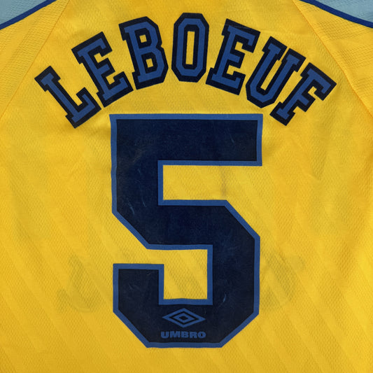 Leboeuf 5 Chelsea 1996/1997/1998 Away Football Shirt XL