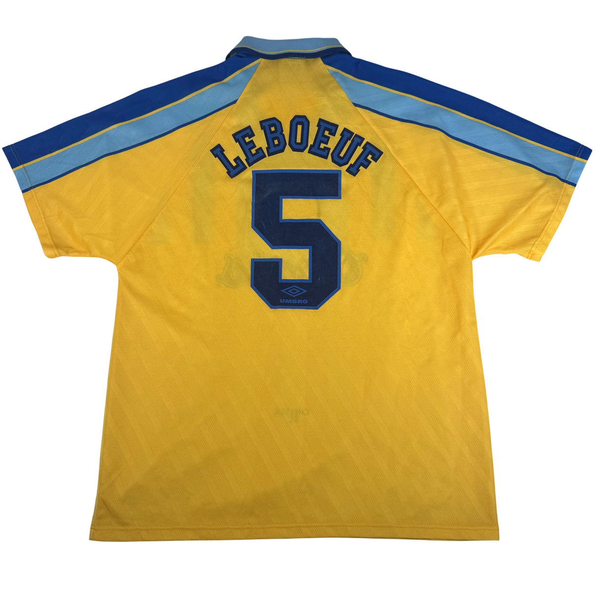 Leboeuf 5 Chelsea 1996/1997/1998 Away Football Shirt XL