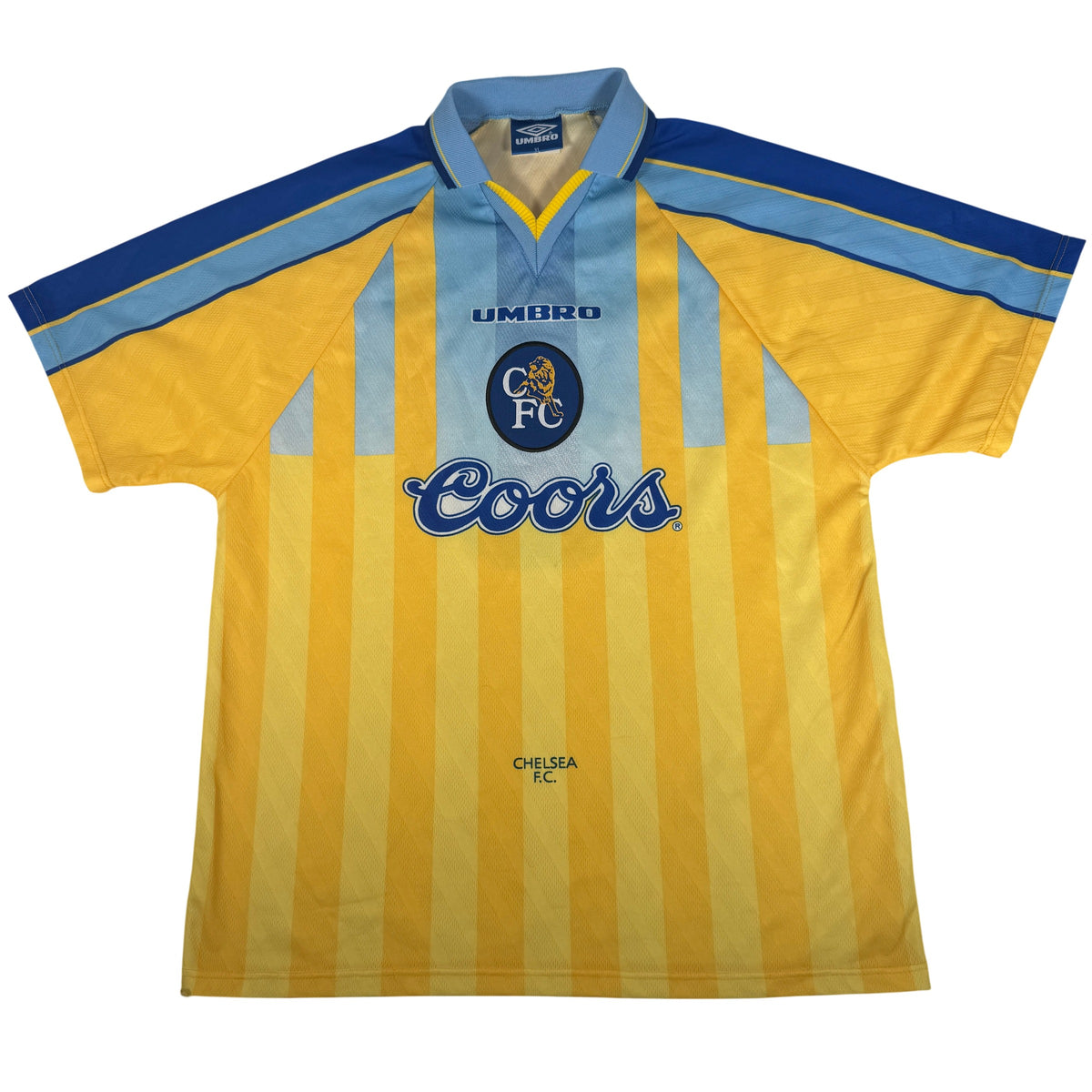 Leboeuf 5 Chelsea 1996/1997/1998 Away Football Shirt XL
