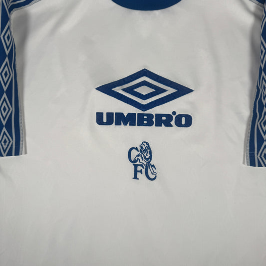 Chelsea 1998/1999/2000 Training Football Shirt Large – Football Shirt Kingdom
