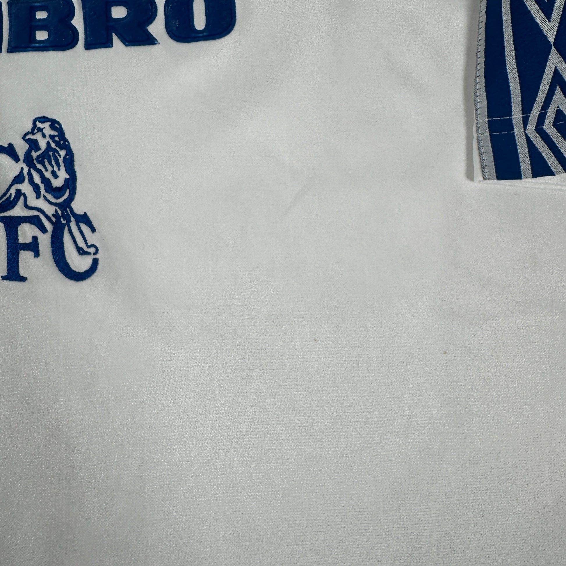 Chelsea 1998/1999/2000 Training Football Shirt Large – Football Shirt Kingdom