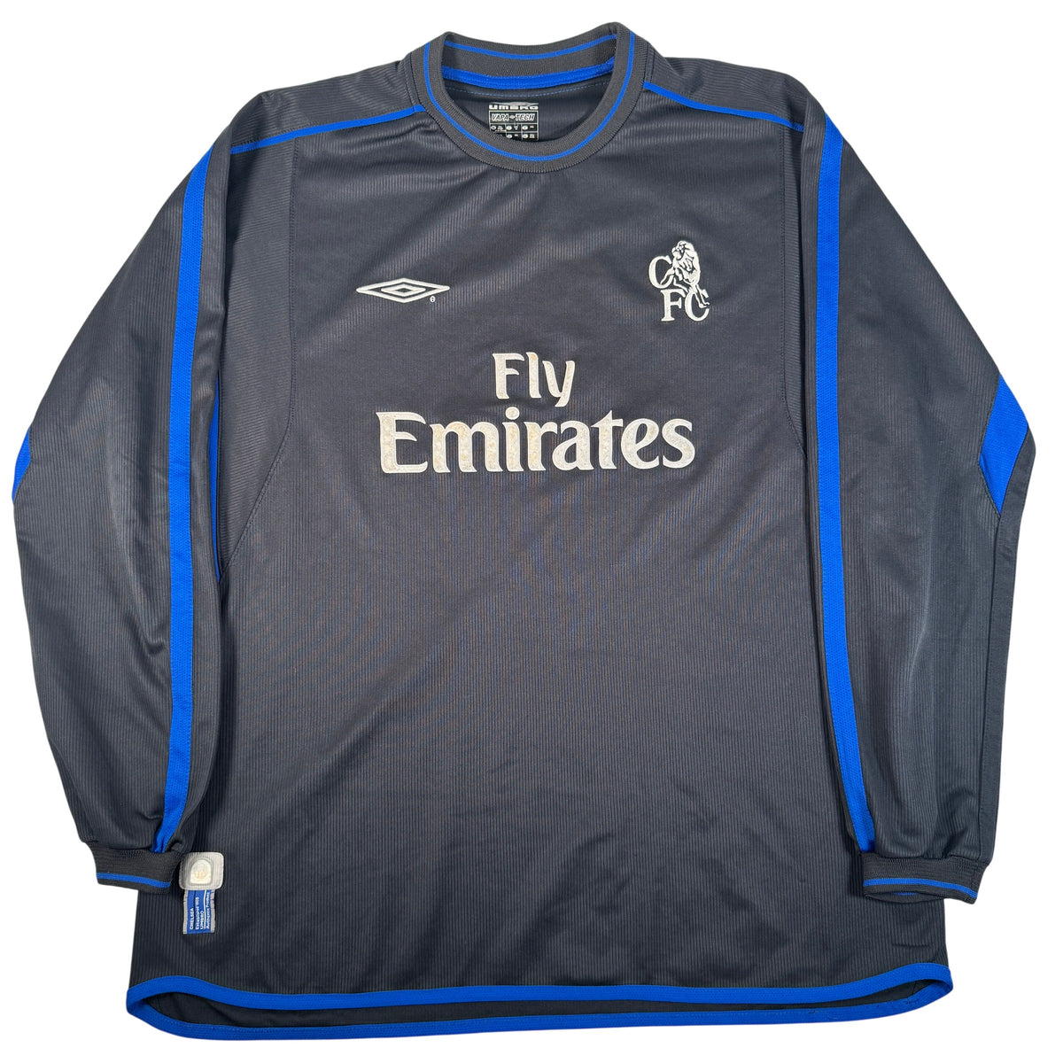 Front of Chelsea 2002/2003/2004 away football shirt, size XXL