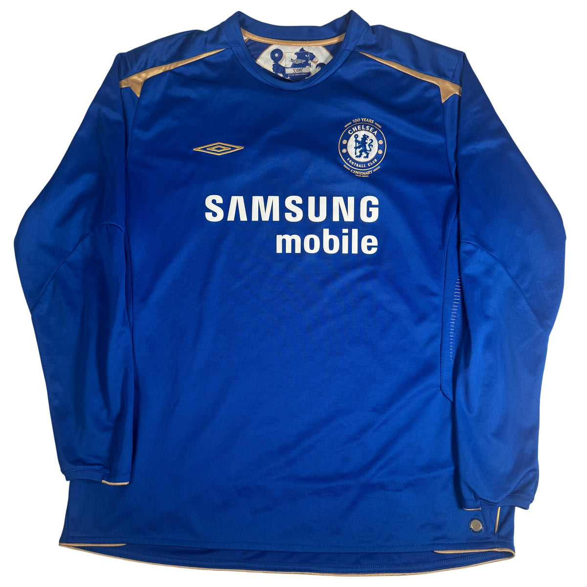 Front of Chelsea 2005/2006 home football shirt, size XXL