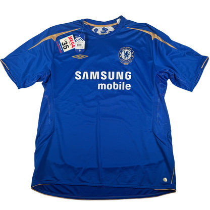 Front of Chelsea 2005/2006 home football shirt, size XXL