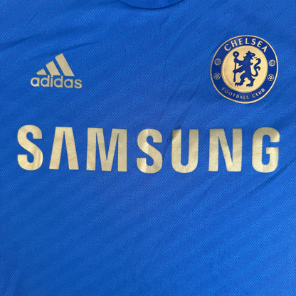 Chelsea 2012/2013 Home Football Shirt Small — front close-up
