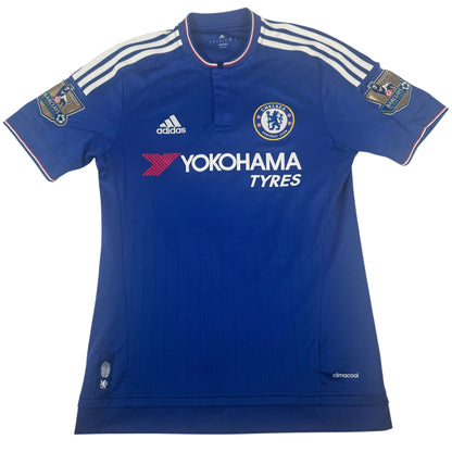 FABREGAS 4 Chelsea 2015/2016 Home Football Shirt Small — full front view