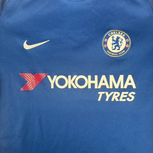Chelsea 2017/2018 Home Football Shirt Childs Large – Football Shirt Kingdom