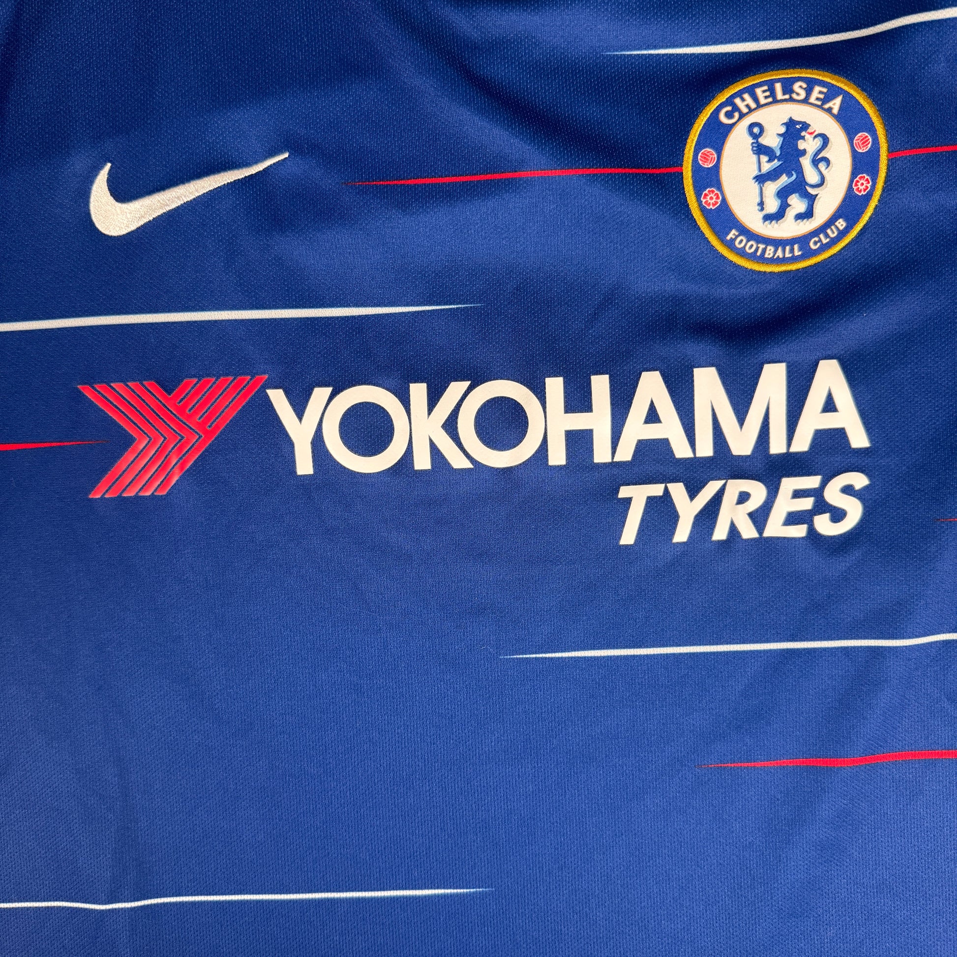 Chelsea 2018/2019 Home Football Shirt Large – Football Shirt Kingdom