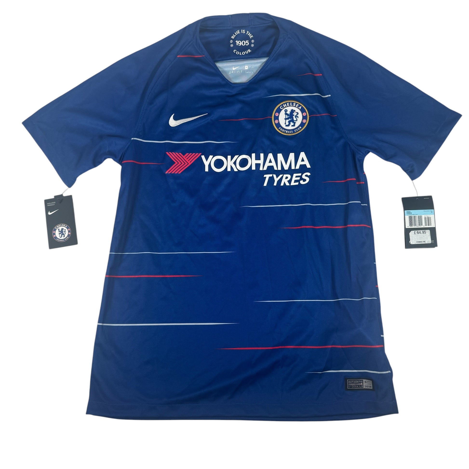 Chelsea 2018/2019 Home Football Shirt Medium BNWT – Football Shirt Kingdom