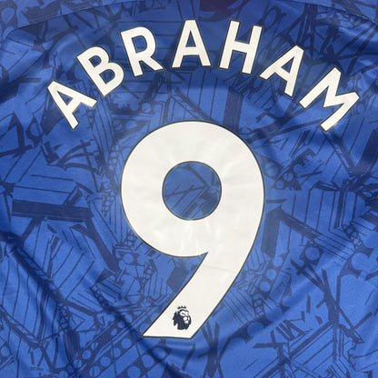 Abraham 9 Chelsea 2019/2020 Home Football Shirt XXL — back close-up