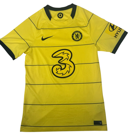 Chelsea 2021/2022 Away Football Shirt Small — full front view