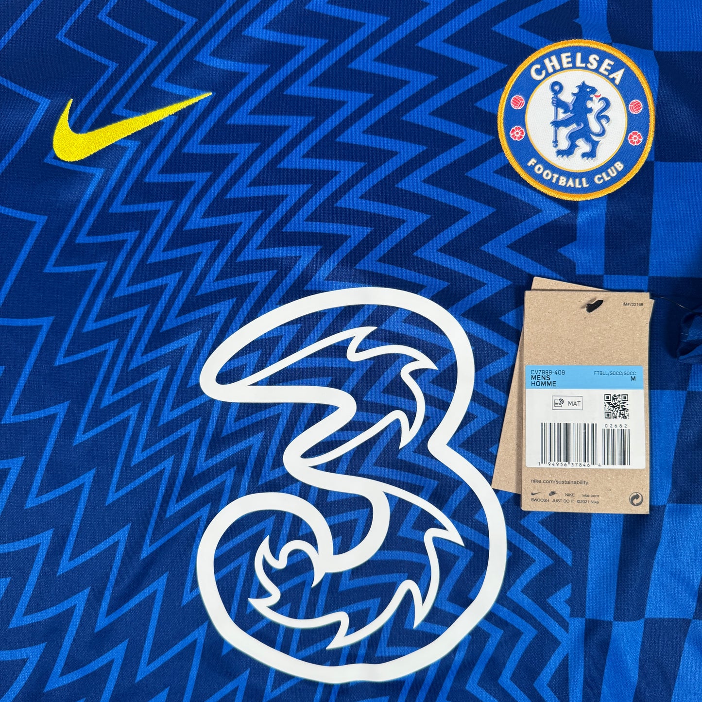 Chelsea 2021/2022 Home Football Shirt Medium BNWT – Football Shirt Kingdom