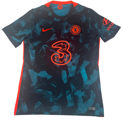 Chelsea 2021/2022 Third Football Shirt Large — full front view