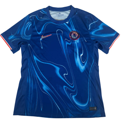 Chelsea 2024/2025 Home Football Shirt Large — full front view