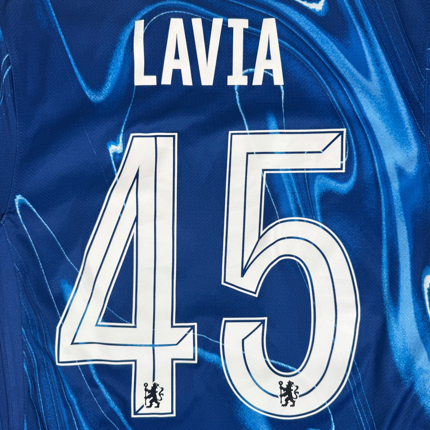LAVIA 45 Chelsea 2024/2025 Home Football Shirt Small – Football Shirt Kingdom