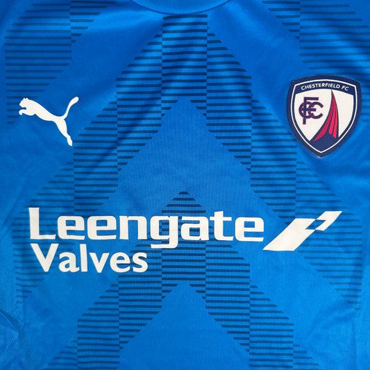 Chesterfield FC 2022/2023 Home Football Shirt Large – Football Shirt Kingdom