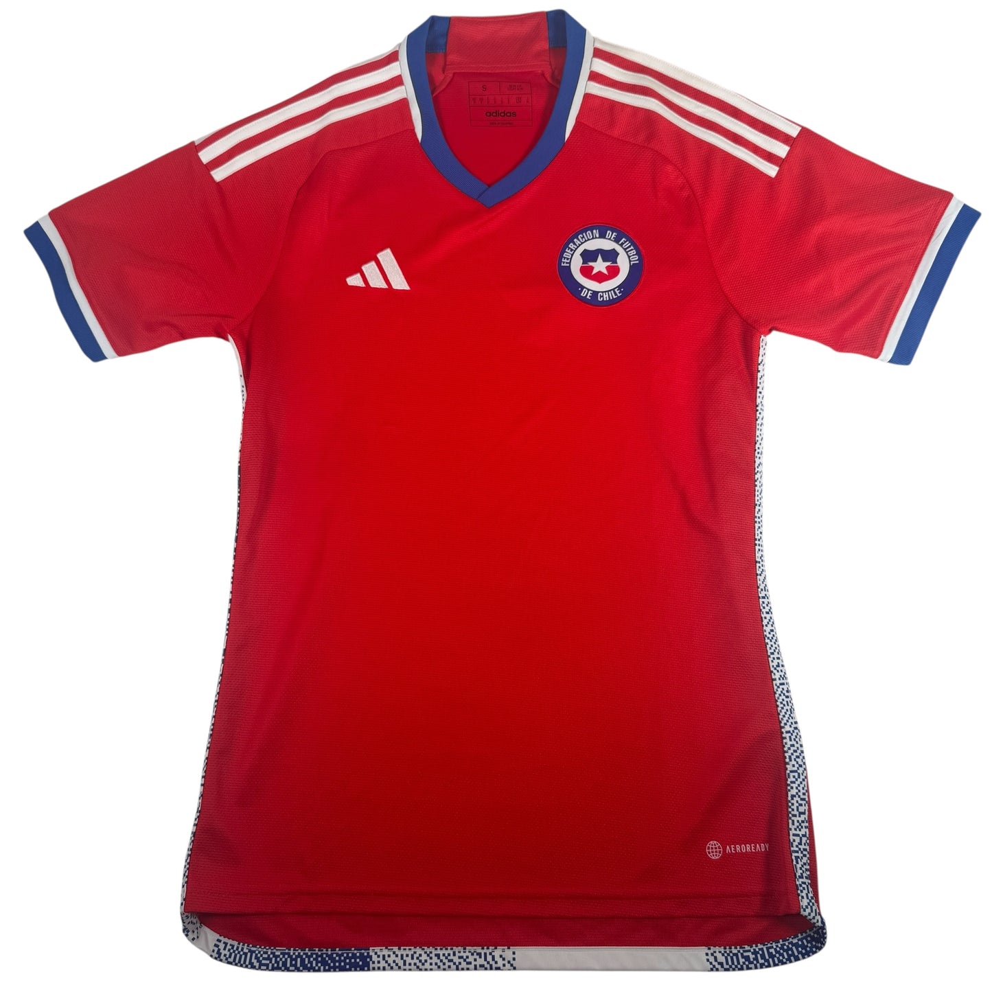 Chile 2022/2023/2024 Home Football Shirt Small – Football Shirt Kingdom