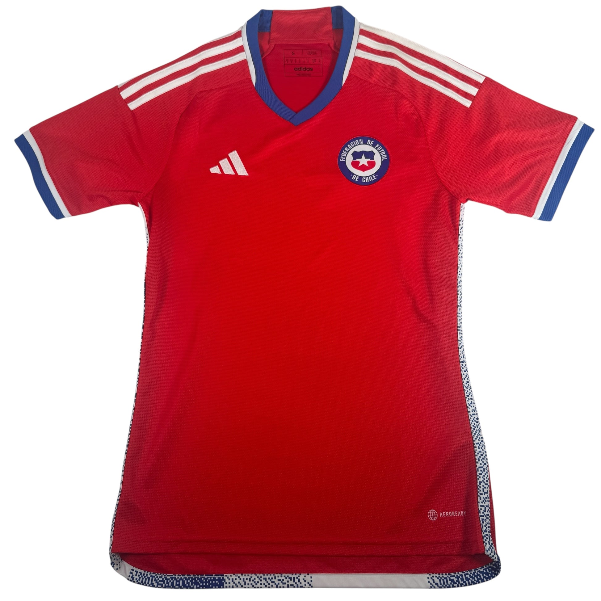 Chile 2022/2023/2024 Home Football Shirt Small – Football Shirt Kingdom