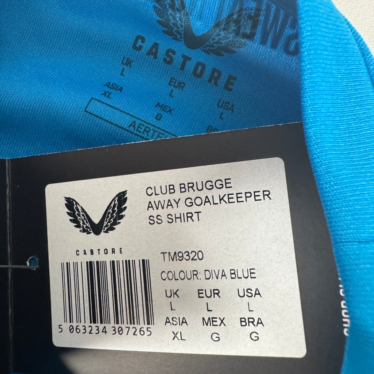 Club Brugge 2024/2025 Goalkeeper Football Shirt Large BNWT – Football Shirt Kingdom