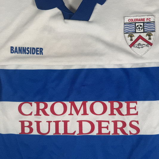 Coleraine 2000/2001/2002 Home Football Shirt XL
