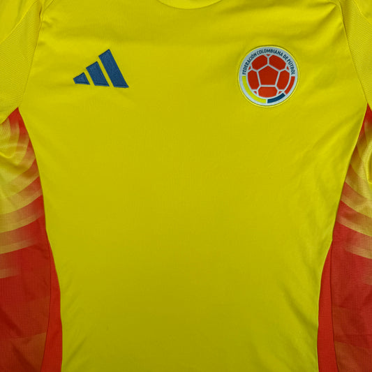 Colombia 2024/2025 Home Football Shirt Large – Football Shirt Kingdom