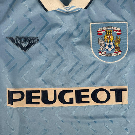 Coventry City 1994/1995/1996 Home Football Shirt Small – Football Shirt Kingdom