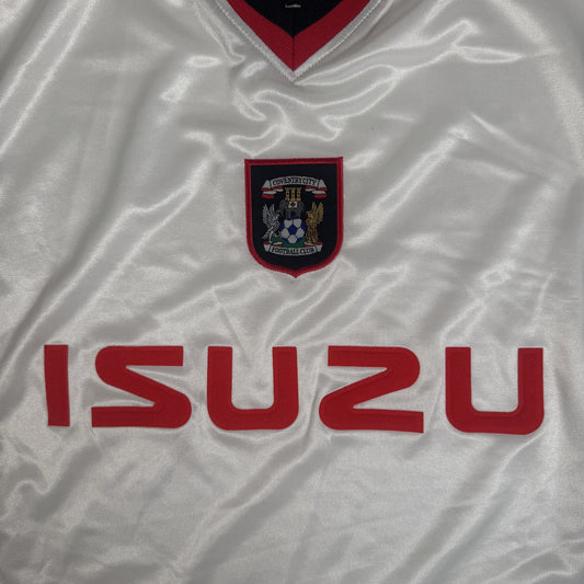Coventry City 1999/2000 Away Football Shirt Medium