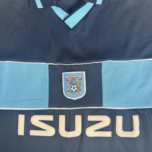 Coventry City 2001/2002 Away Football Shirt Medium