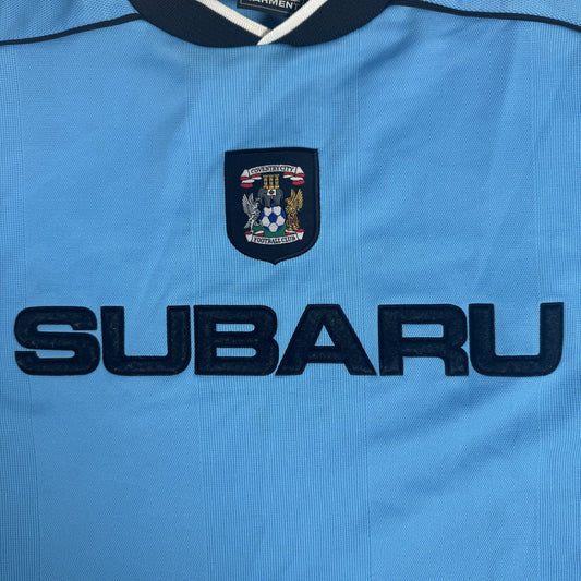 Coventry City 2001/2002 Home Football Shirt Medium