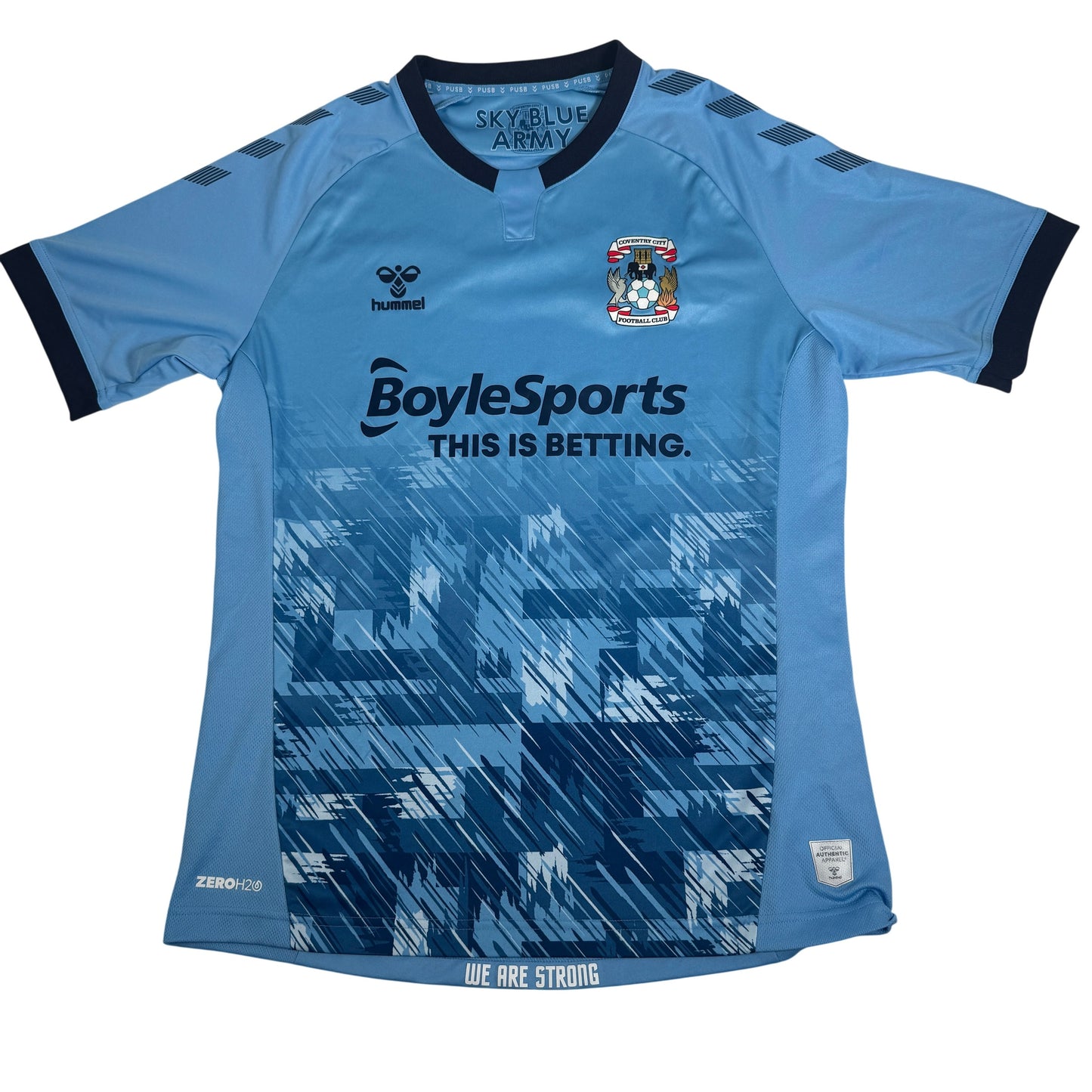 Coventry City 2020/2021 Home Football Shirt Large