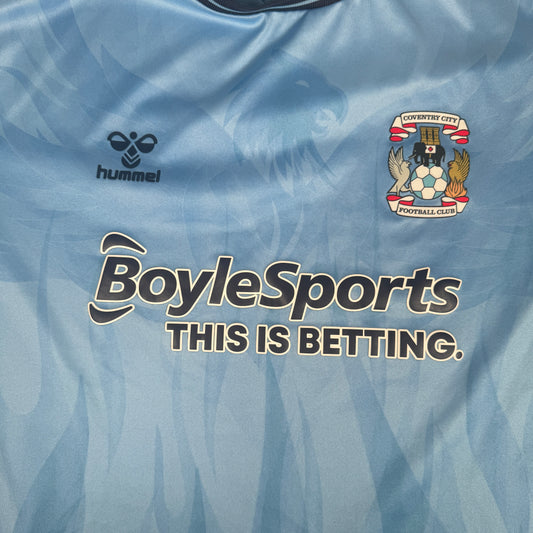 Coventry City 2021/2022 Home Football Shirt XL – Football Shirt Kingdom