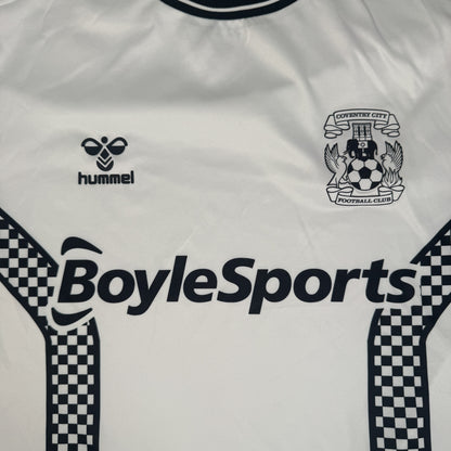 Coventry City 2021/2022 Third Football Shirt Large — front close-up