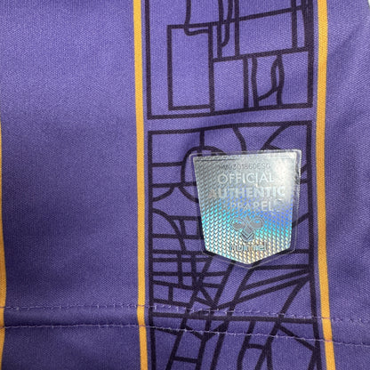 Size label inside Coventry City 2022/2023 away football shirt, size 4XL