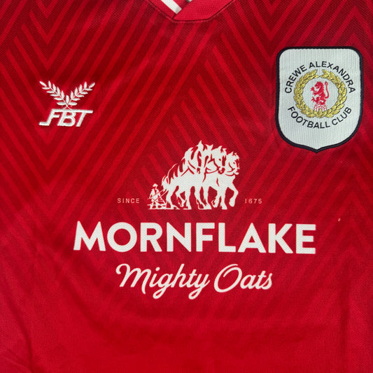 Crewe Alexandra 2022/2023 Home Football Shirt Small – Football Shirt Kingdom